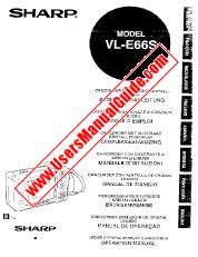 Ver VL-E66S pdf Manual de operación, holandés