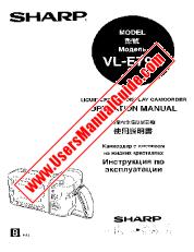 Visualizza VL-E79E pdf Manuale operativo, estratto di lingua inglese