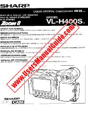 Ver VL-H400S pdf Manual de operaciones, extracto de idioma inglés.