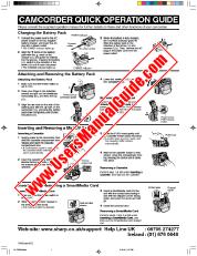 Ver VL-PD6H pdf Manual de operación, guía rápida, inglés