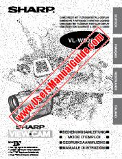 View VL-WD250S pdf Operation Manual, extract of language german