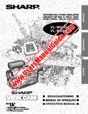 Vezi VL-WD450S/WD650S pdf Manual de funcționare, extractul de limba engleză