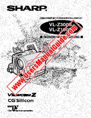 Visualizza VL-Z100S/300S pdf Manuale operativo, tedesco
