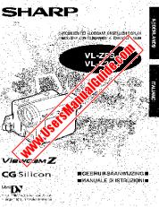 Voir VL-Z3S/Z5S pdf Manuel d'utilisation, italien