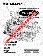 Visualizza VL-Z400S pdf Manuale operativo, tedesco