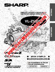 View VL-Z500S pdf Operation Manual, extract of language French