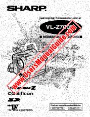 Ansicht VL-Z700S pdf Bedienungsanleitung, deutsch