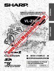 Vezi VL-Z700S pdf Manual de funcționare, extractul de limba franceză