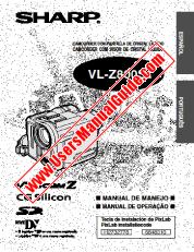 Visualizza VL-Z800S pdf Manuale operativo, estratto di lingua spagnolo