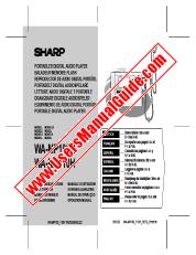 Ver WA-MP100H/110H pdf Manual de operaciones, extracto de idioma inglés.