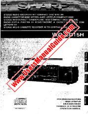 Voir WQ-CD15H pdf Manuel d'utilisation, extrait de langue allemand, suédois, italien, anglais