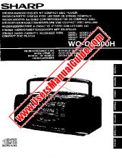 Vezi WQ-CH800H pdf Manual de funcționare, extractul de limba engleză