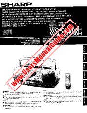 View WQ-CH900H/950H pdf Operation Manual, extract of language German
