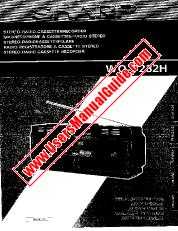 Vezi WQ-T232H pdf Manualul de utilizare, germană, franceză, suedeză, italiană, engleză