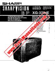 View XG-3781E pdf Operation Manual, extract of language German