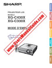 Ver XG-C430X/C330X pdf Manual de operaciones, francés
