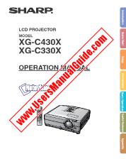 Voir XG-C430X/C330X pdf Manuel d'utilisation, anglais