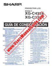 Ansicht XG-C430X/C330X pdf Bedienungsanleitung, Installationsanleitung, Spanisch