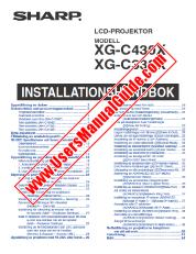 Ansicht XG-C430X/C330X pdf Bedienungsanleitung, Installationsanleitung, Schwedisch