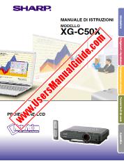 Ansicht XG-C50X pdf Bedienungsanleitung, Italienisch