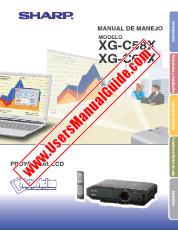 Vezi XG-C58X/C68X pdf Manual de utilizare, spaniolă