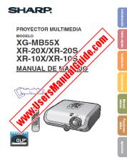 Voir XG-MB55X/XR-20X/S/10X/S pdf Manuel d'utilisation, Espagnol