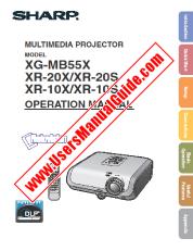 Visualizza XG-MB55X/XR-20X/S/10X/S pdf Manuale operativo, inglese