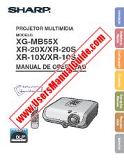 View XG-MB55X/XR-20X/S/10X/S pdf Operation Manual, Portuguese