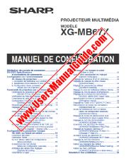 Ansicht XG-MB67X pdf Bedienungsanleitung, Installationsanleitung, Französisch