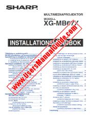 Ansicht XG-MB67X pdf Bedienungsanleitung, Installationsanleitung, Schwedisch