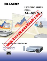 Voir XG-MB70X pdf Manuel d'utilisation pour XG-MB70X, polonais