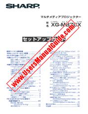 Ansicht XG-MB70X pdf Bedienungsanleitung, Installationsanleitung, Japanisch