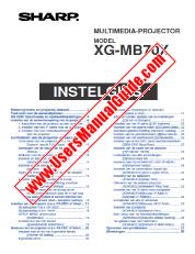 Ansicht XG-MB70X pdf Bedienungsanleitung, Installationsanleitung, Niederländisch