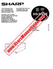 View XG-NV2E pdf Operation Manual, extract of language German