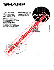 View XG-NV3XE pdf Operation Manual, extract of language English