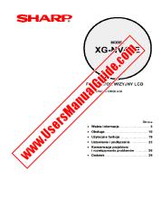 Ansicht XG-NV4SE pdf Bedienungsanleitung für XG-NV4SE, polnisch