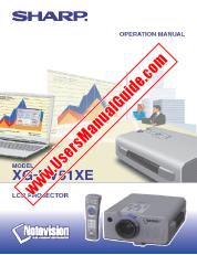 Ver XG-NV51XE pdf Manual de Operación, Inglés