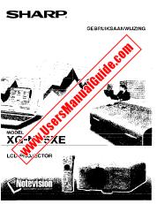 View XG-NV5XE pdf Operation Manual, Dutch
