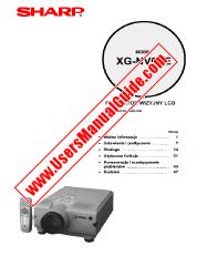 Ansicht XG-NV6XE pdf Bedienungsanleitung für XG-NV6XE, Polnisch