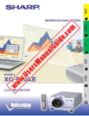 Ansicht XG-P10XE pdf Bedienungsanleitung, deutsch