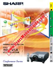 Voir XG-P25X pdf Manuel d'utilisation, anglais