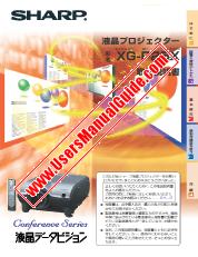 Voir XG-P25X pdf Manuel d'utilisation, japonais