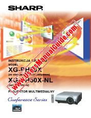 Ansicht XG-PH50X/PH50X-NL pdf Bedienungsanleitung für XG-PH50X / PH50X-NL, polnisch