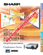 Ver XG-PH50X pdf Manual de operaciones, francés
