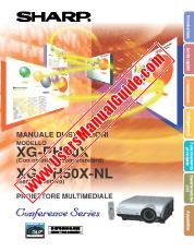 Voir XG-PH50X pdf Manuel d'utilisation, italien