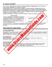 Vezi XG-SV1E pdf Manual de utilizare, italiană