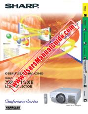 Ver XG-V10XE pdf Manual de operación, holandés