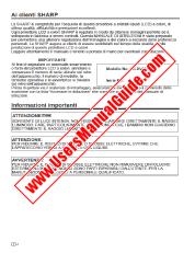 Vezi XG-XV1E pdf Manual de utilizare, italiană