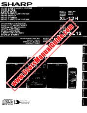 Vezi XL/CP-XL12/H pdf Manual de funcționare, extractul de limba engleză