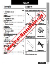 Ver XL-1000H/1100H pdf Manual de operación, extracto de idioma italiano.